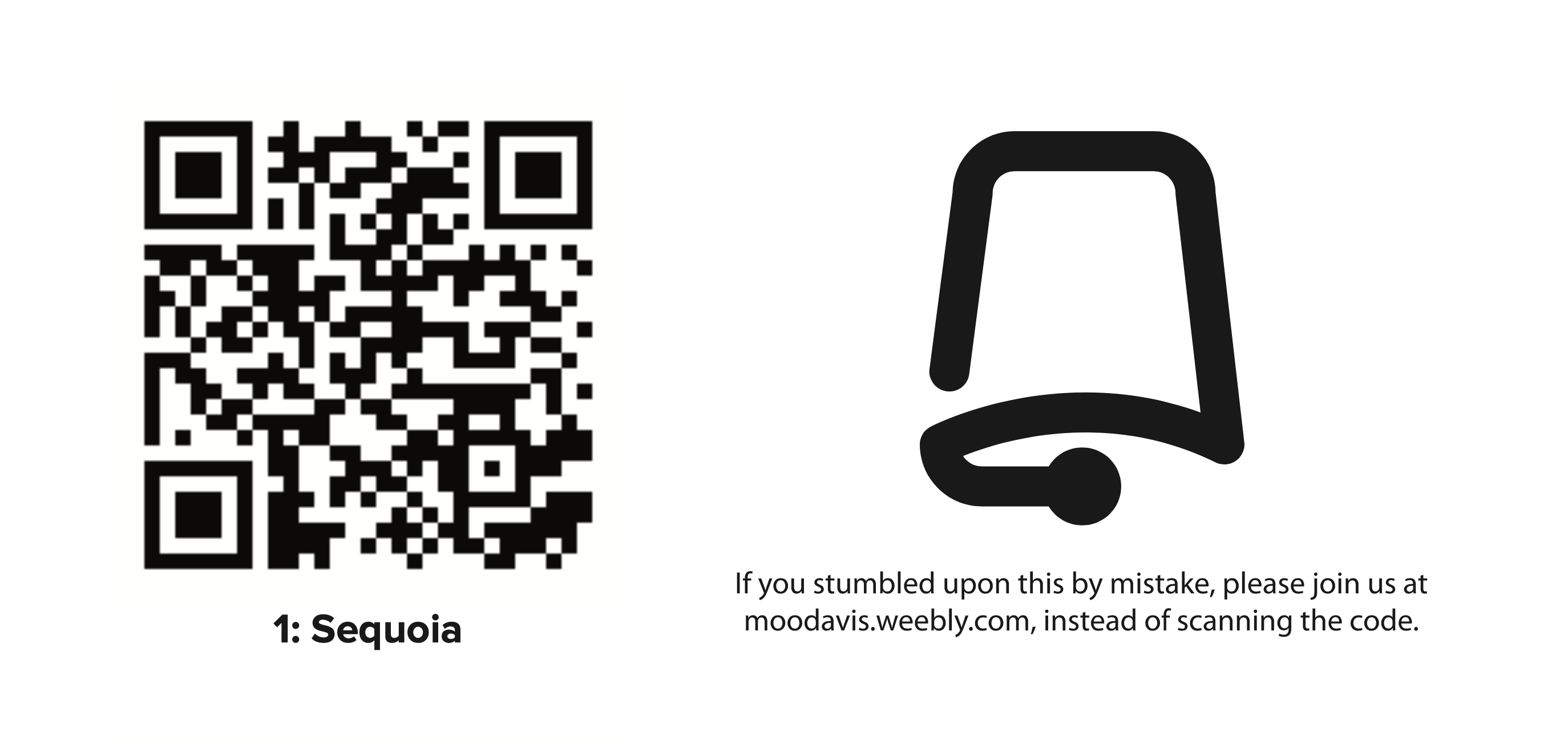 QR code for next clue